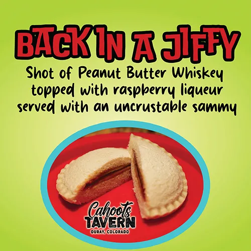 Back in a Jiffy poster