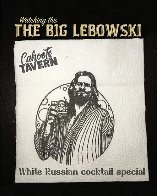 Big Lebowski Night poster