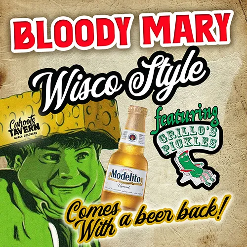 Bloody Mary Wisconsin poster