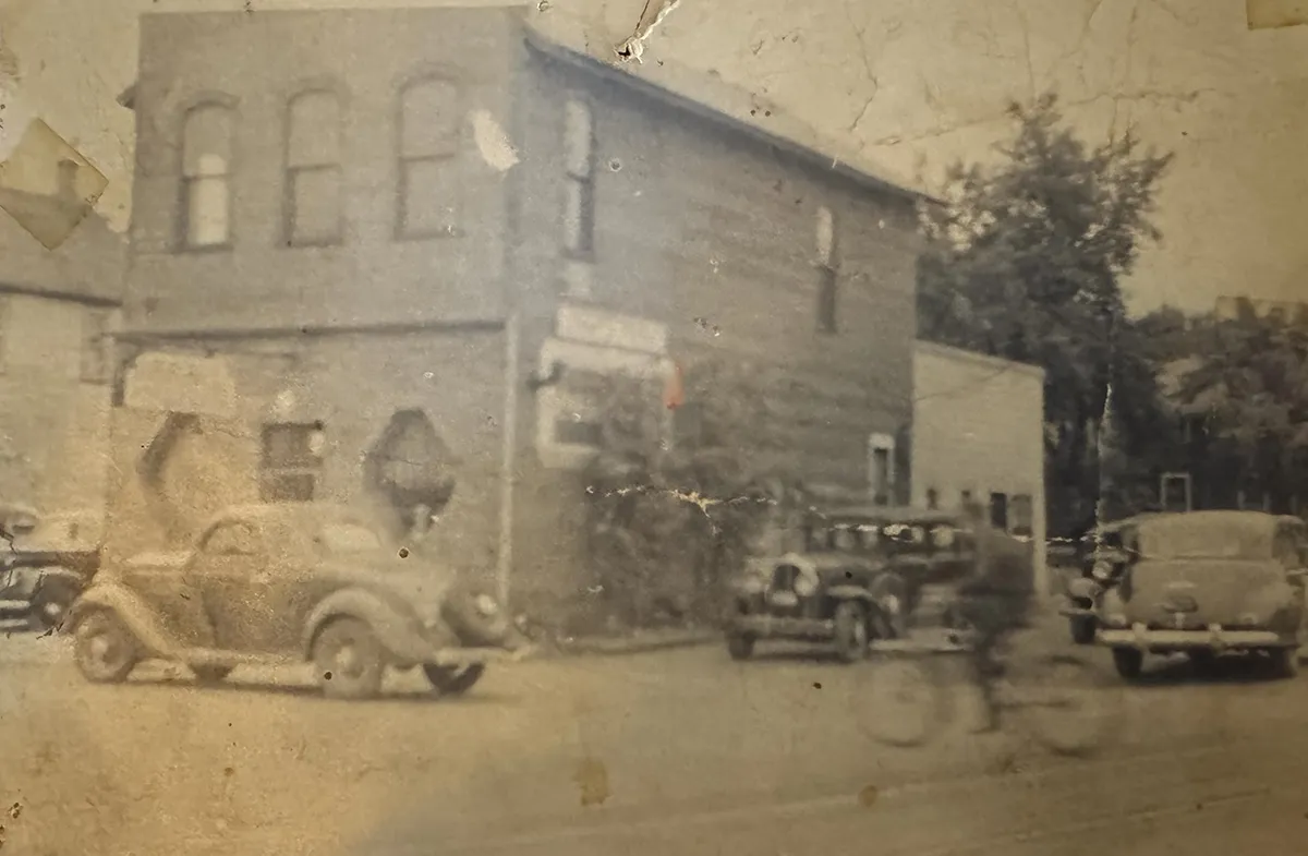 Jimmy's bar, vintage photo