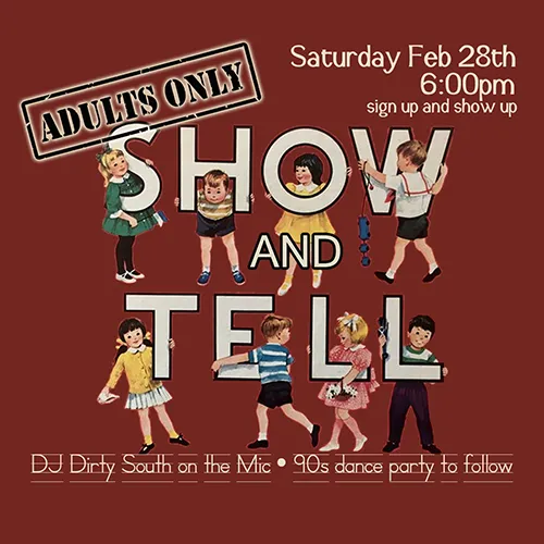 Show and Tell poster